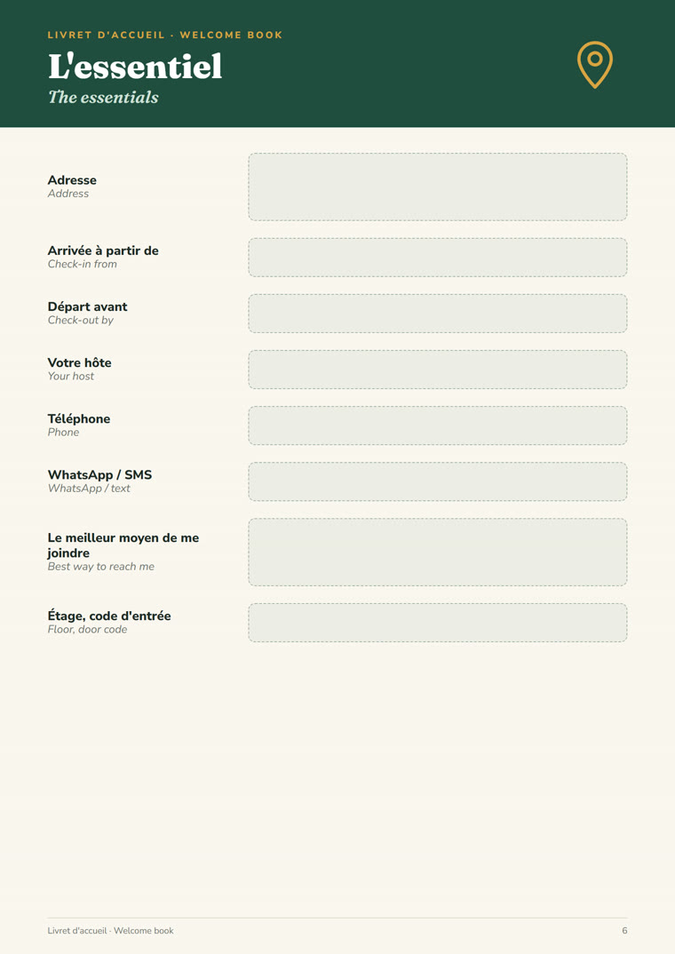 Page L’essentiel du livret